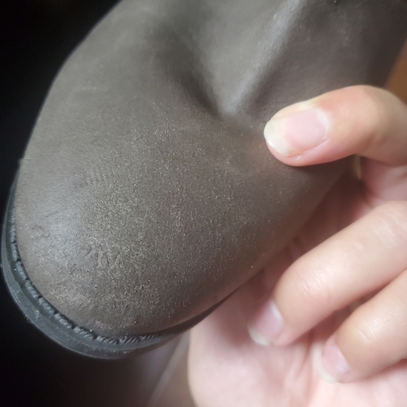 Brown short boots size 6.5 never worn by faded glory - Picture 6 of 6